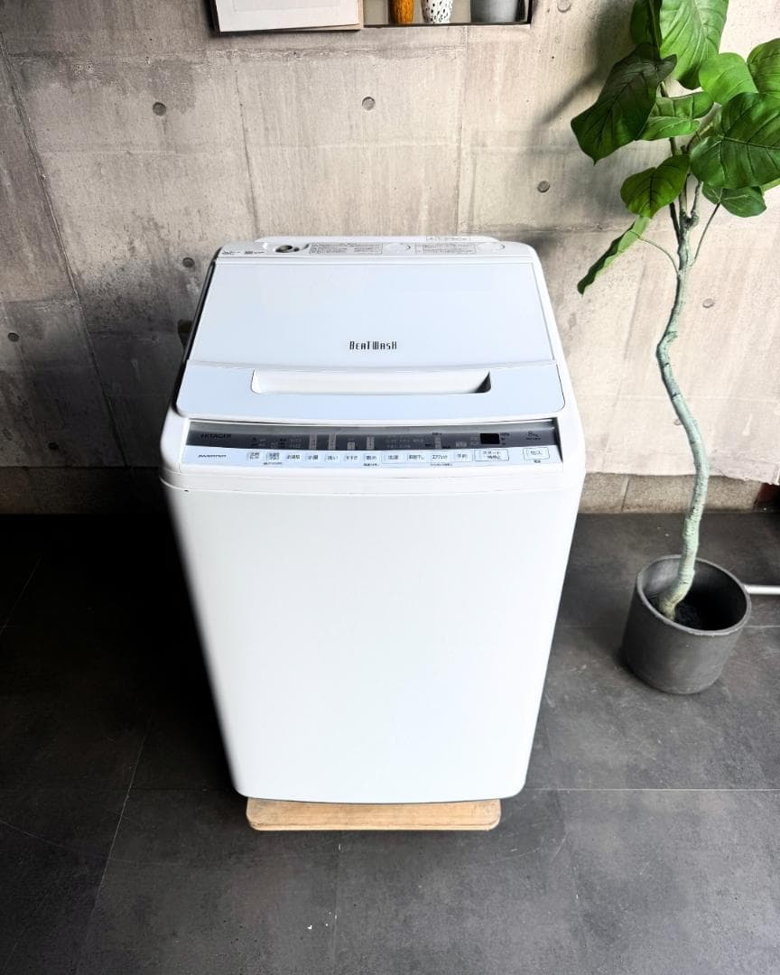 設置まで✨ HITACHI ファミリー用洗濯機 8kg✨ 2020年製⭕️