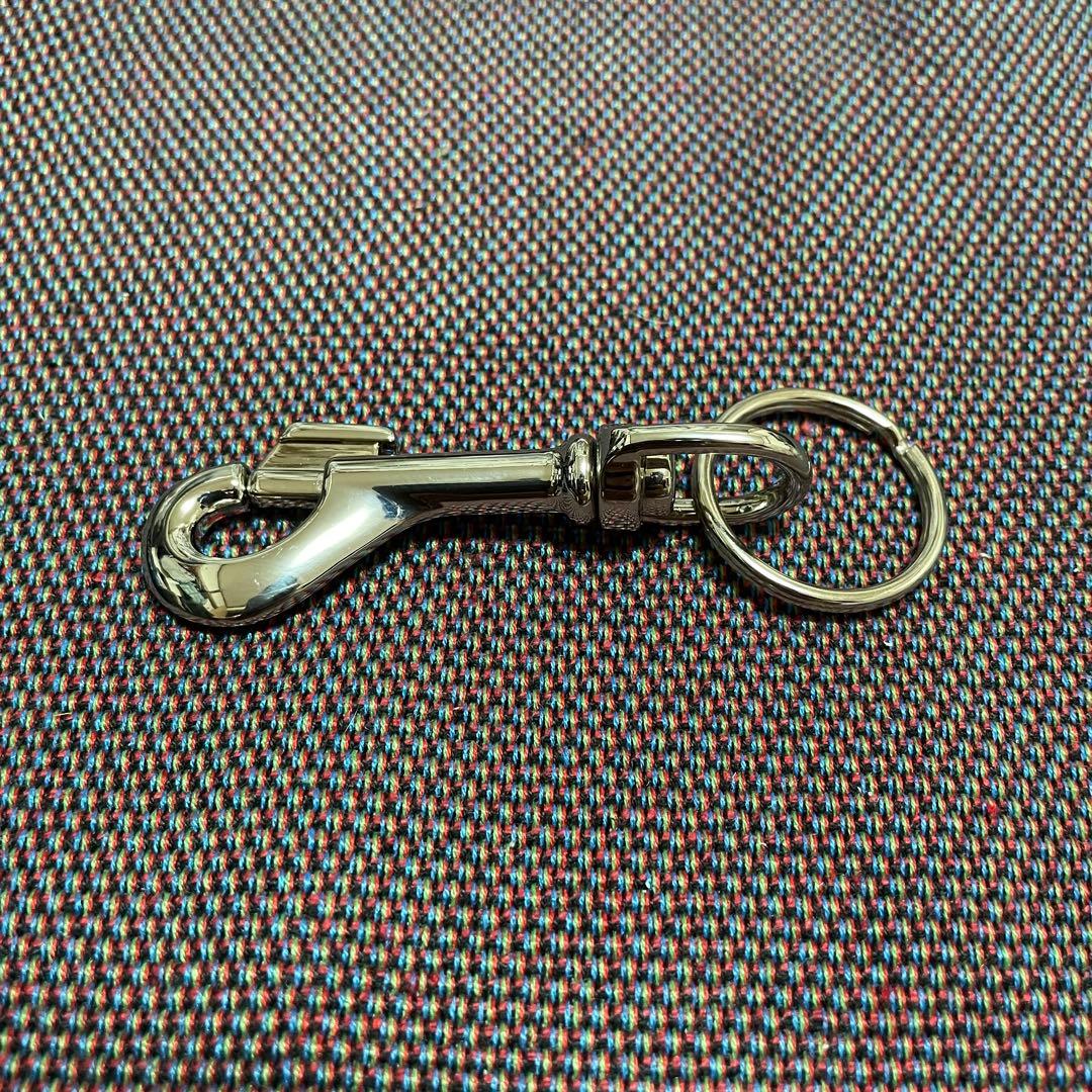 【美品】supreme キーリング スナップフック シルバー