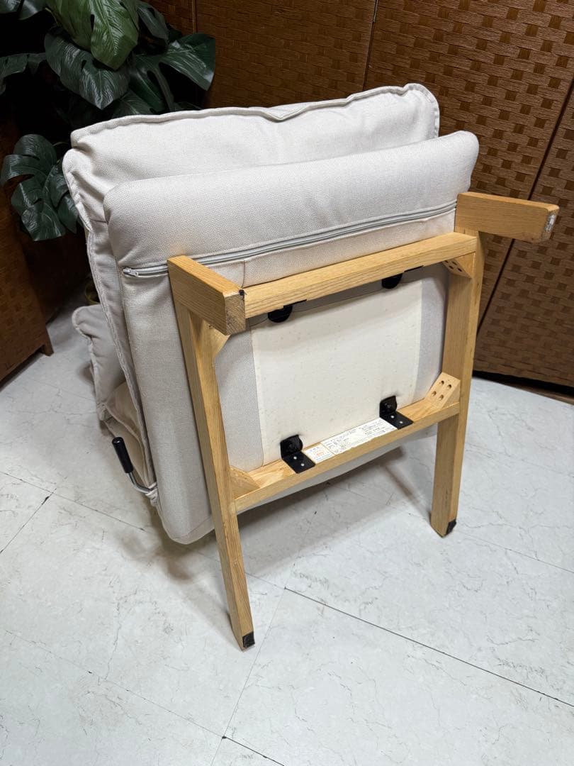 定価¥39900-無印良品 ハイバックリクライニングソファ・1シーター