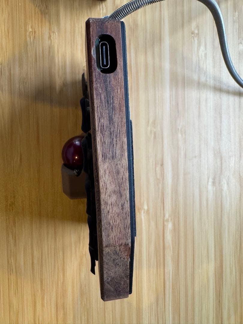 Keyballish μ 木製ケース付き