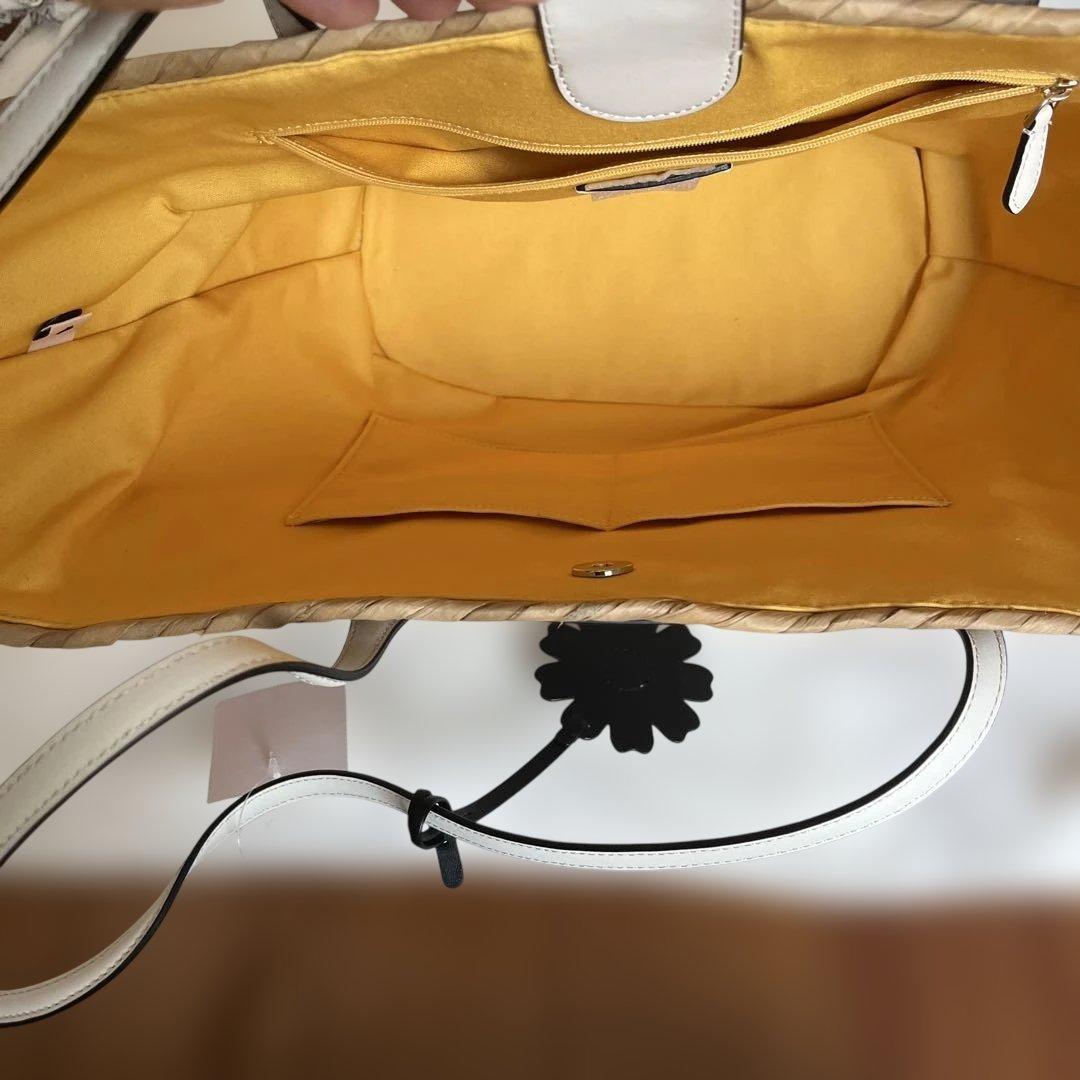 kate spade ハワイ店刺繍入りかごバッグ (値下げ)