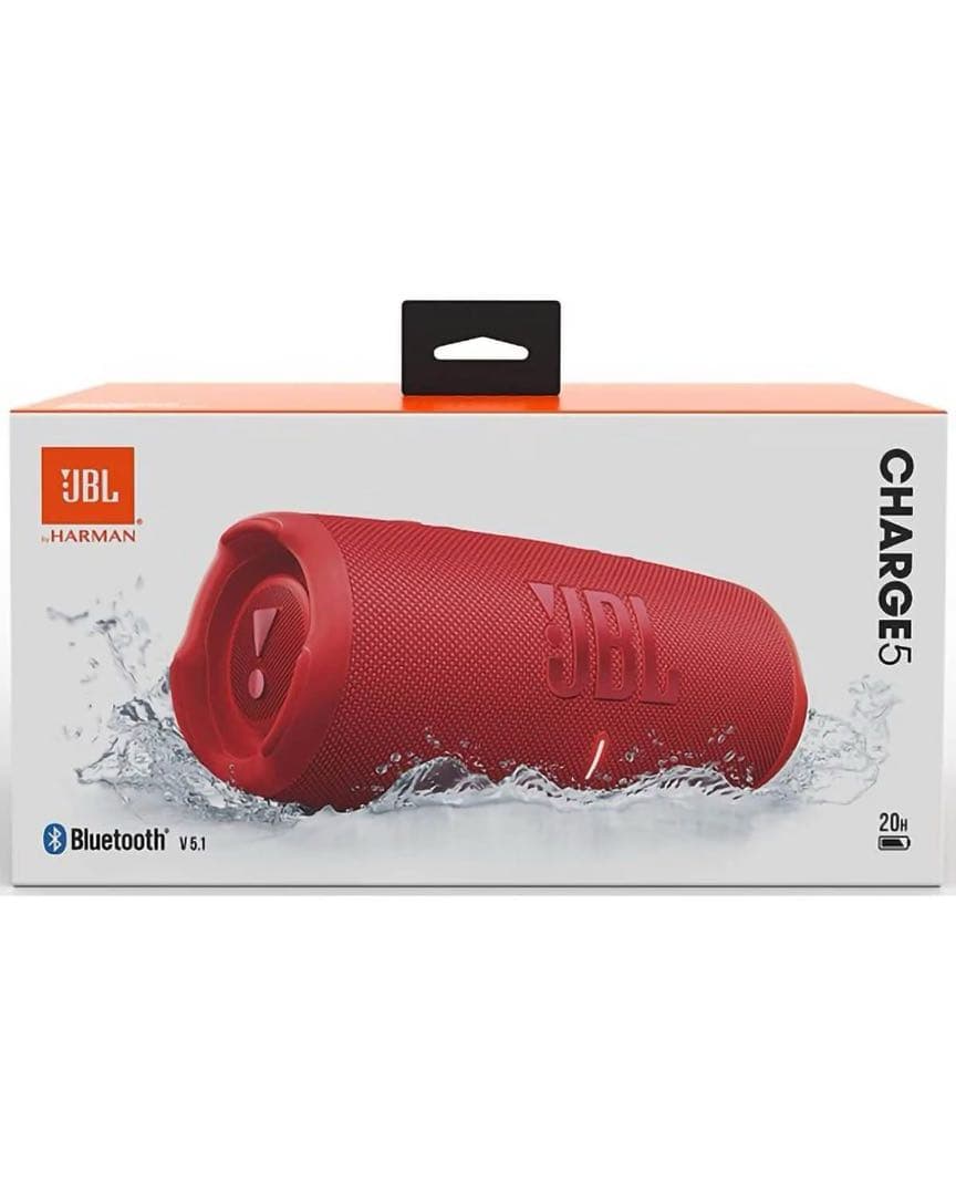 JBL Charge 5 ワイヤレススピーカー レッド