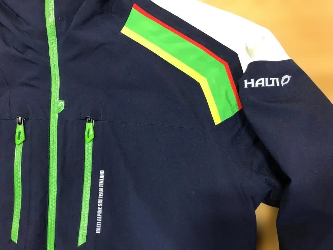 HALTI FINLAND SKITEAM 中綿入りストレッチ上下セットＭサイズ