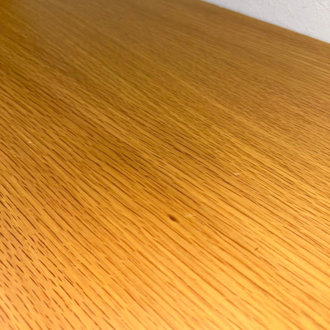 レア【廃番品】MUJI無印良品★ローテーブル センターテーブル★棚板付きオーク材