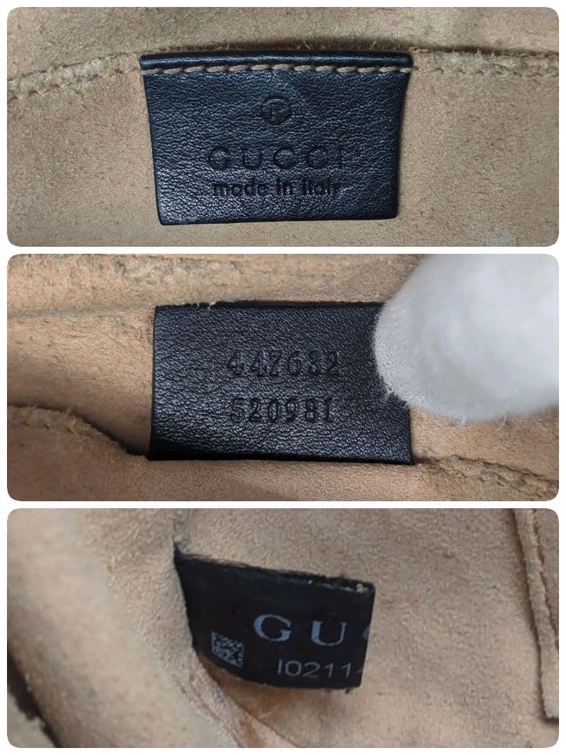 【人気モデル・美品】グッチ☆チェーンショルダー マーモント キルティング レザー