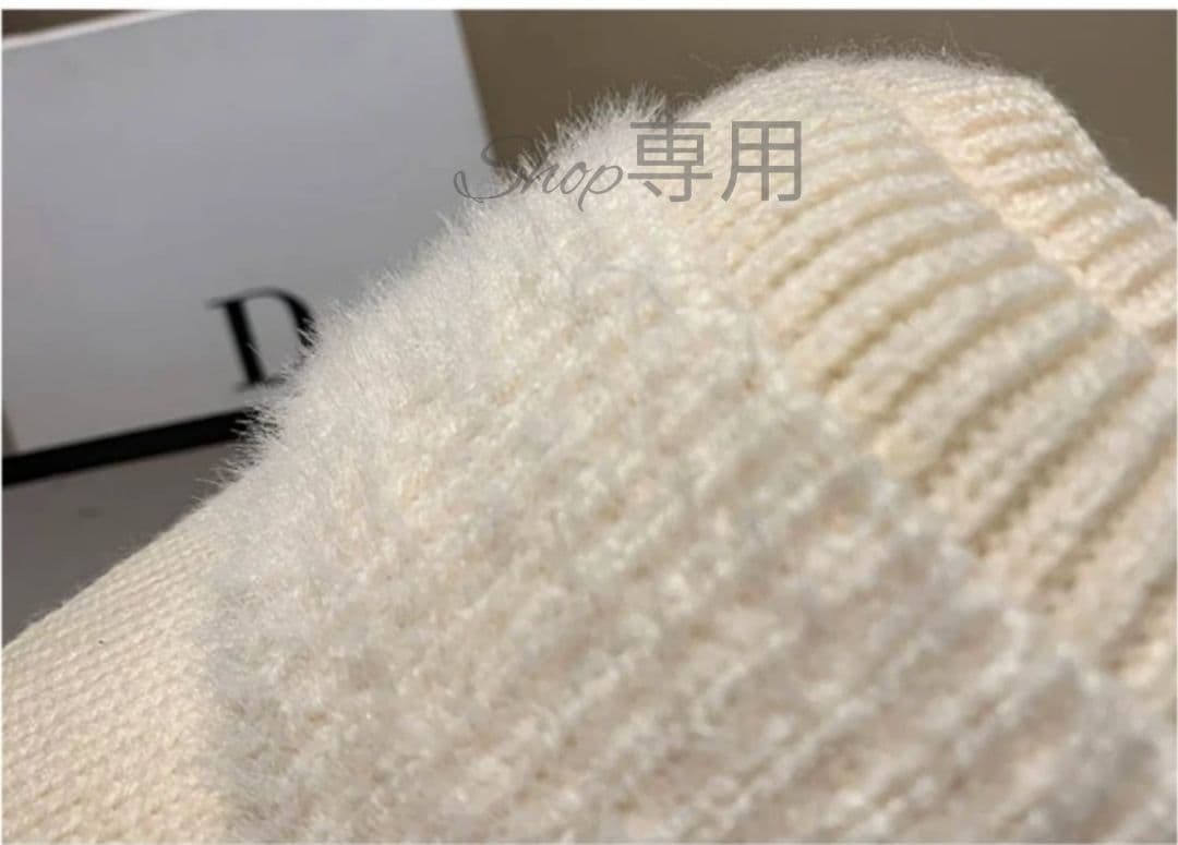【人気】グレー　秋冬　帽子　耳当て　サンバイザー　ニット帽　ゴルフ　レディース