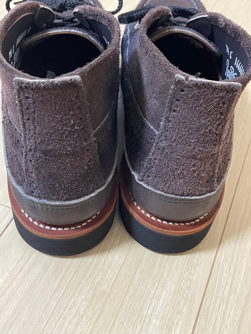 ラッセルモカシン Foober別注　チャッカブーツ　トリプルヴァンプ　US7.5