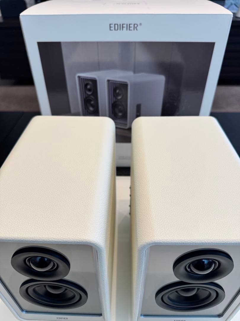 ★新品同様・未使用品★ EDIFIER QR65 ホワイト スピーカー