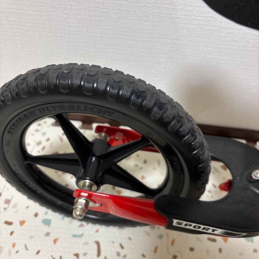 ご確認お願いいたします。ストライダー　スポーツモデル　12インチ　レッド　赤