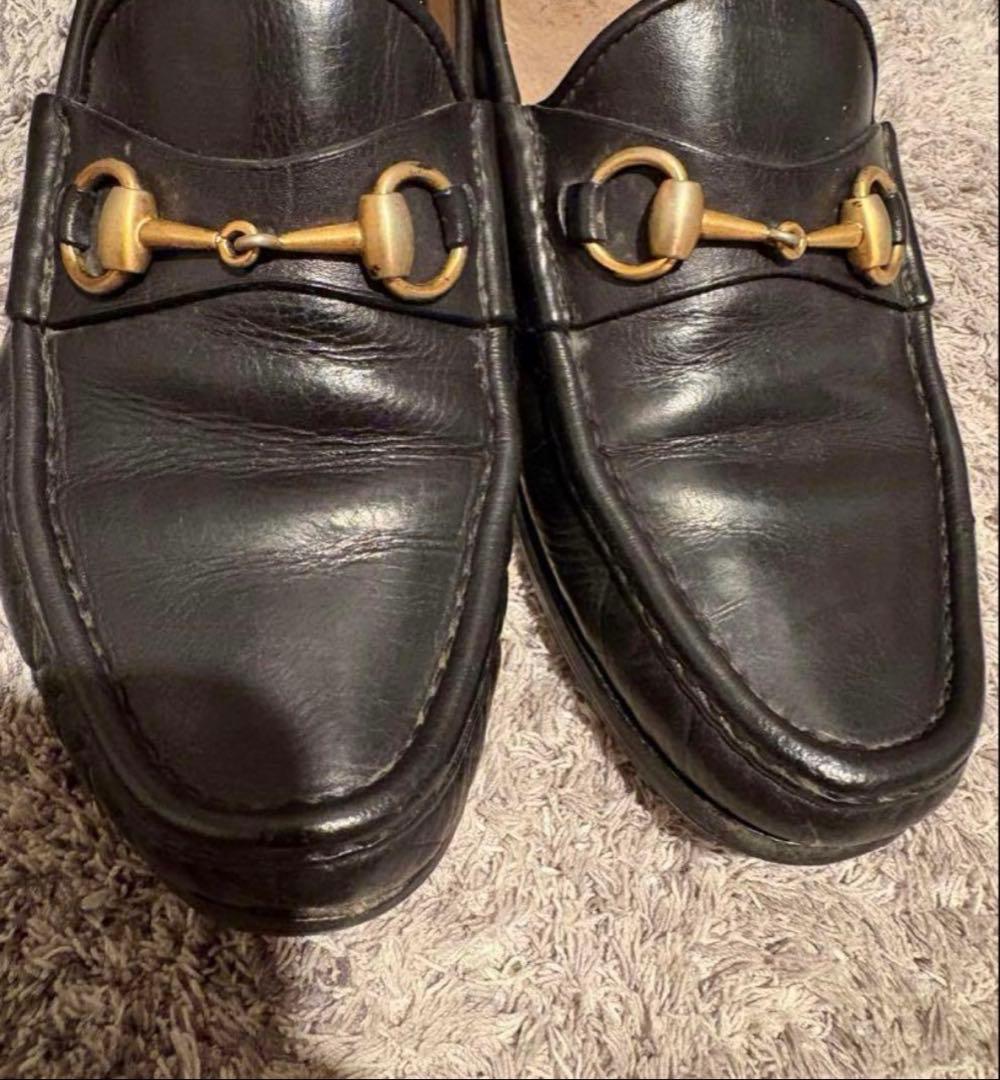 GUCCI ローファー　ビットローファー　25.0