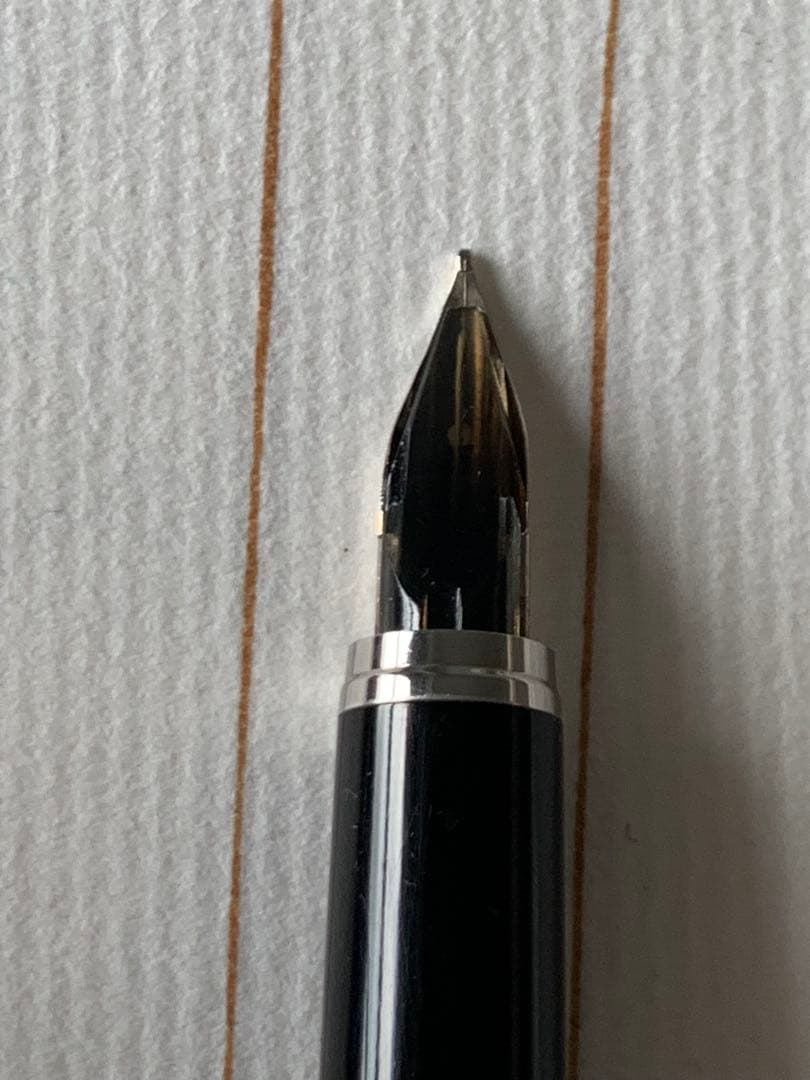 極めて希少 プラチナ Riviere シルバー 万年筆 18K