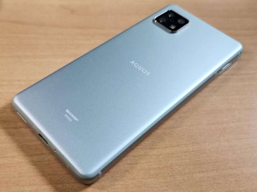 スマートフォン本体 021100J AQUOS sense5G SHG03 64GB