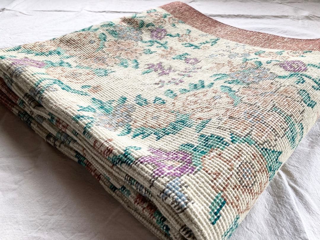 トルコヴィンテージラグ113×206