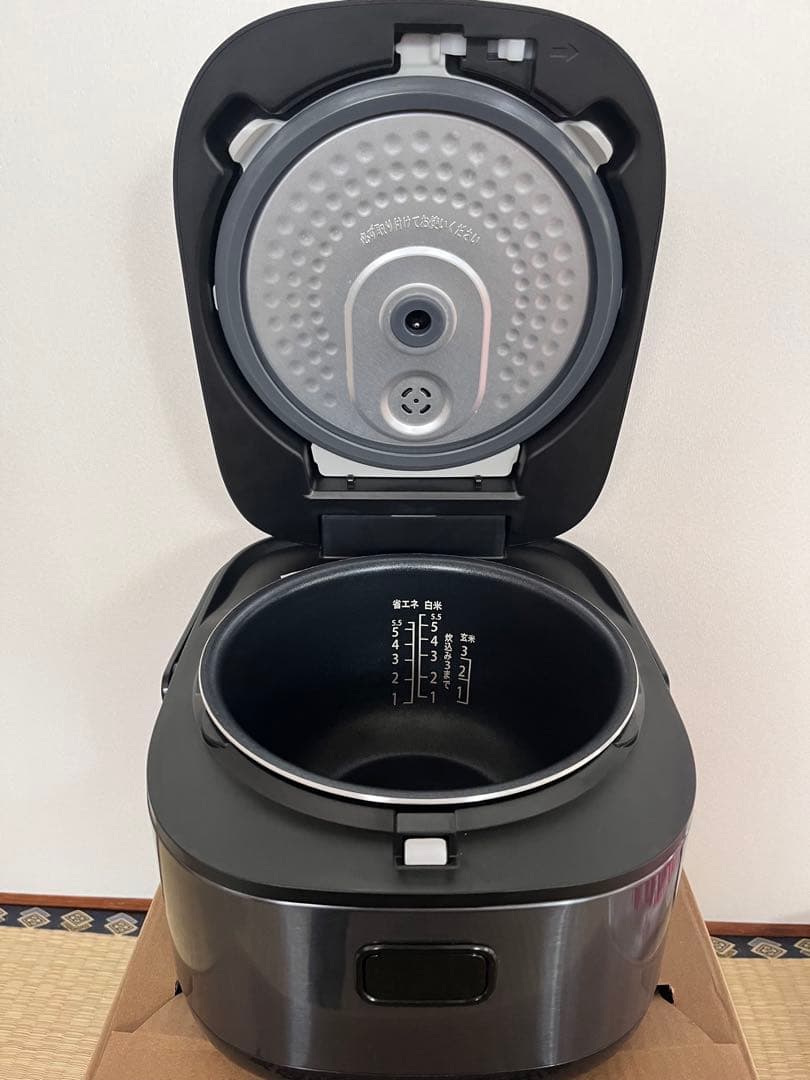 【美品】YAMAZEN山善　炊飯器5.5合IH YJN-E101 Bブラック
