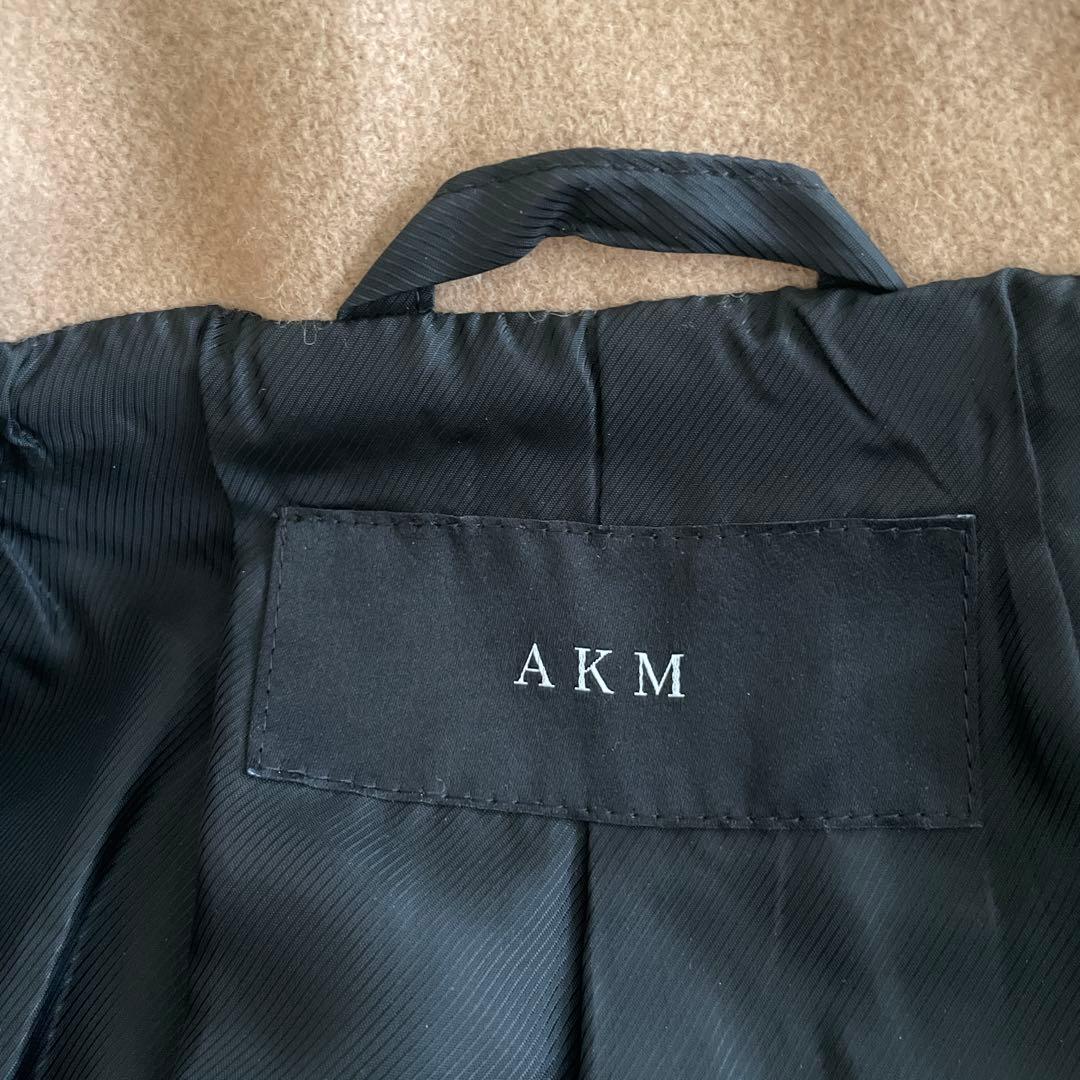 ✨AKM✨LEONに掲載キャメルダッフルコート定価136,500円サイズM