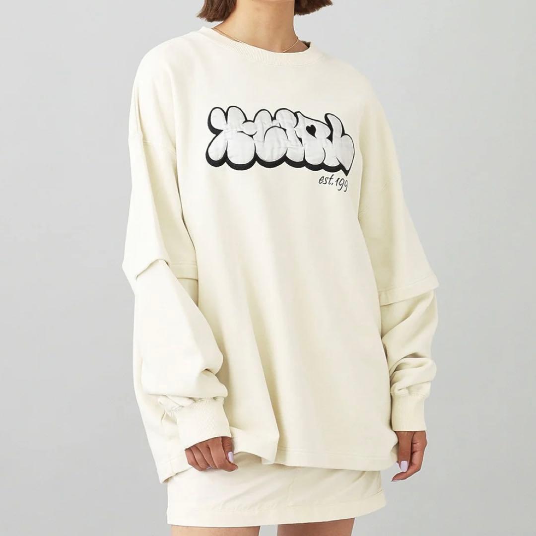 【ウィンターセール❣️】 ゆったり 新品 スウェット エックスガール XGIRL