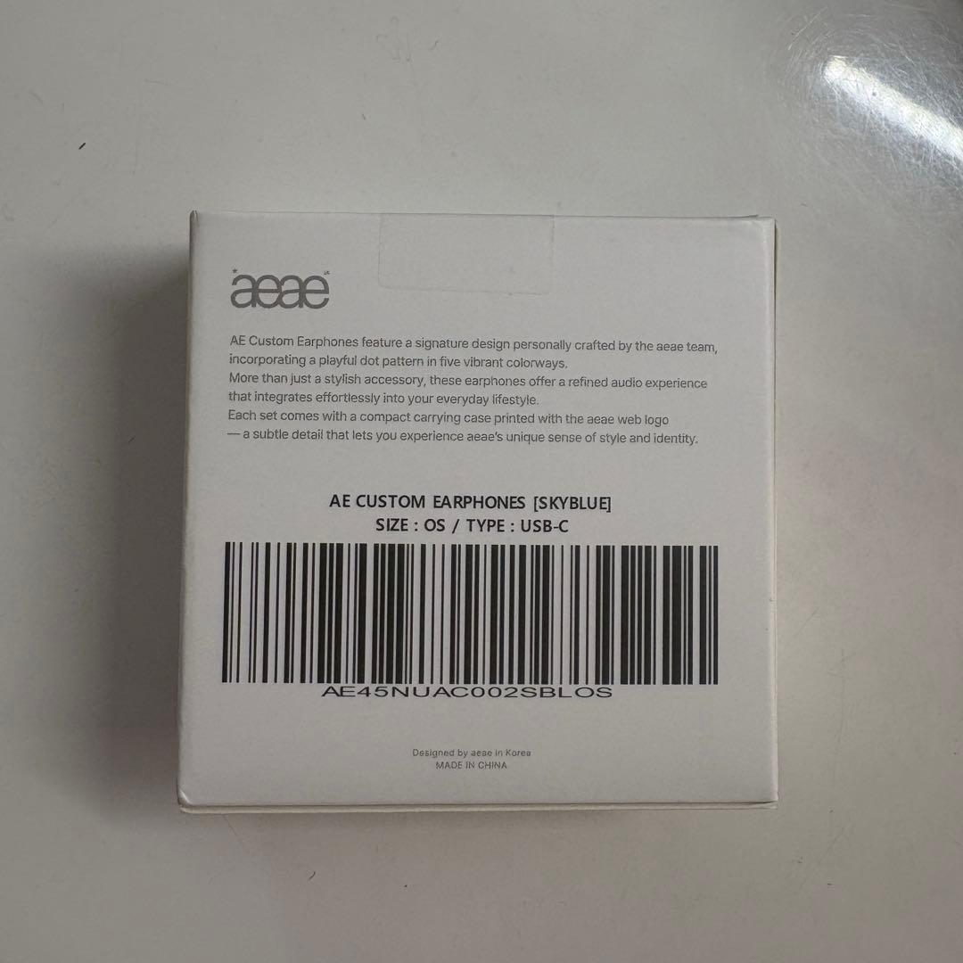 AEAE ドット有線イヤホン