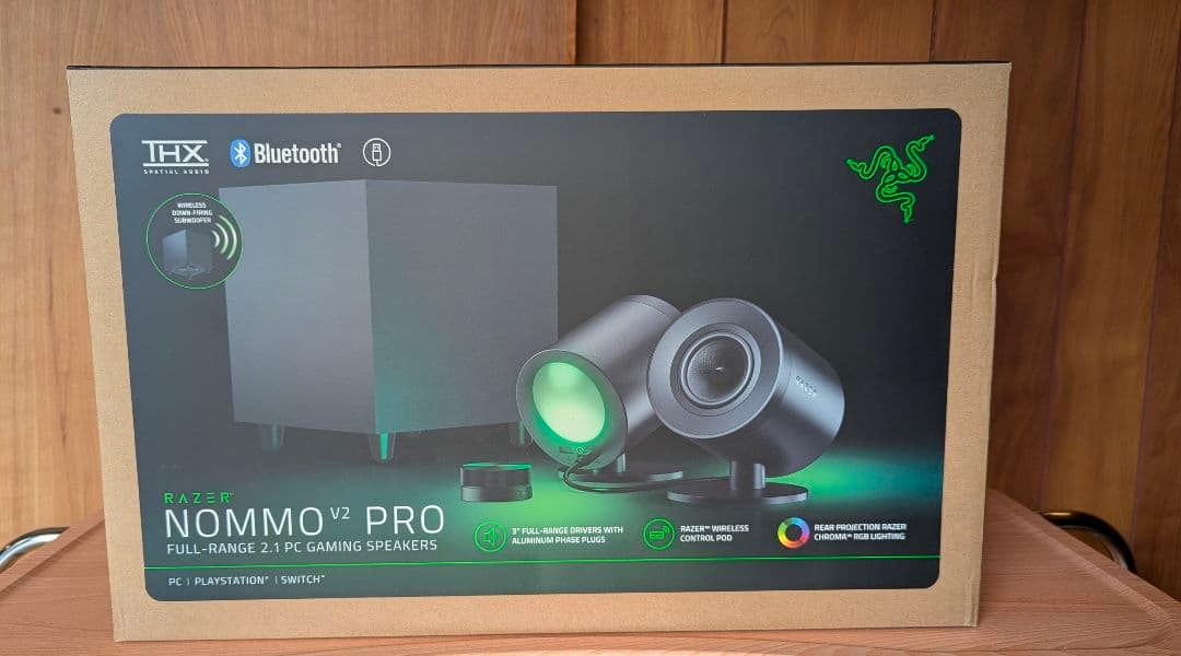 Razer NOMMO V2 PRO ゲーミングスピーカー