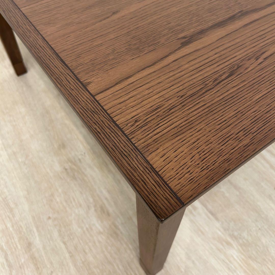 新品☆家具調こたつ 正方形 ブラウン 継脚 北欧風 リビングこたつ 木目 北欧風