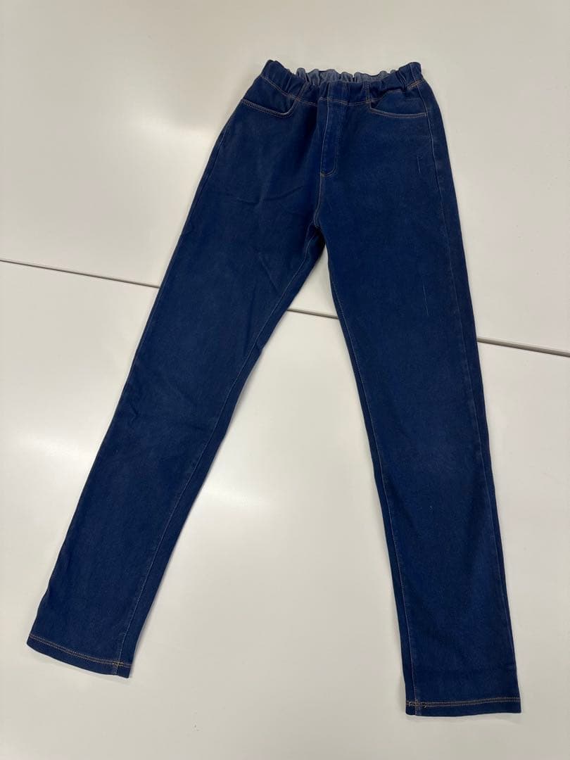 branshes、無印良品　デニムパンツ、ブラックパンツ　150 8本まとめ売り