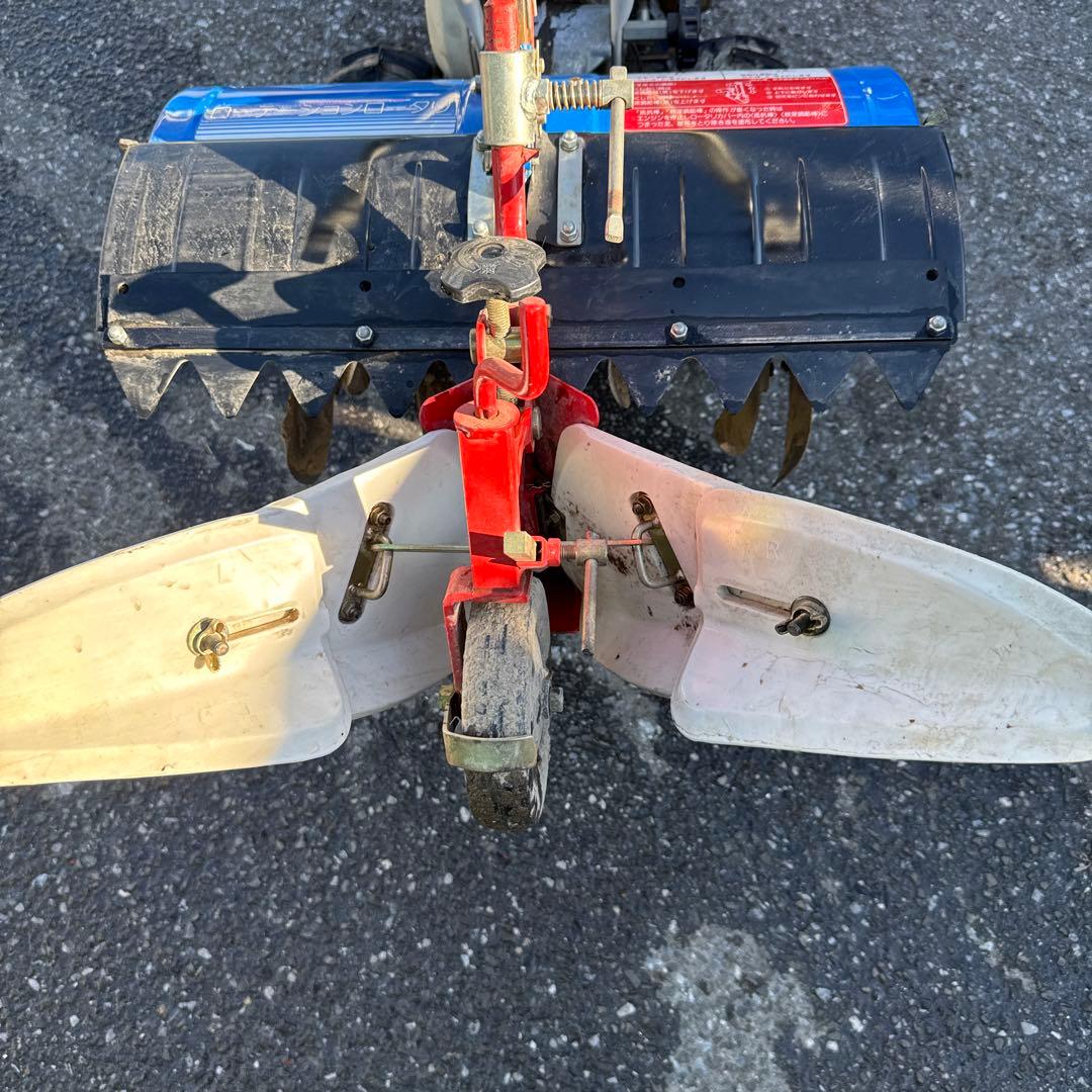 イセキ、IKS IR5 管理機、耕運機 ガソリンエンジン 青、動作確認済み