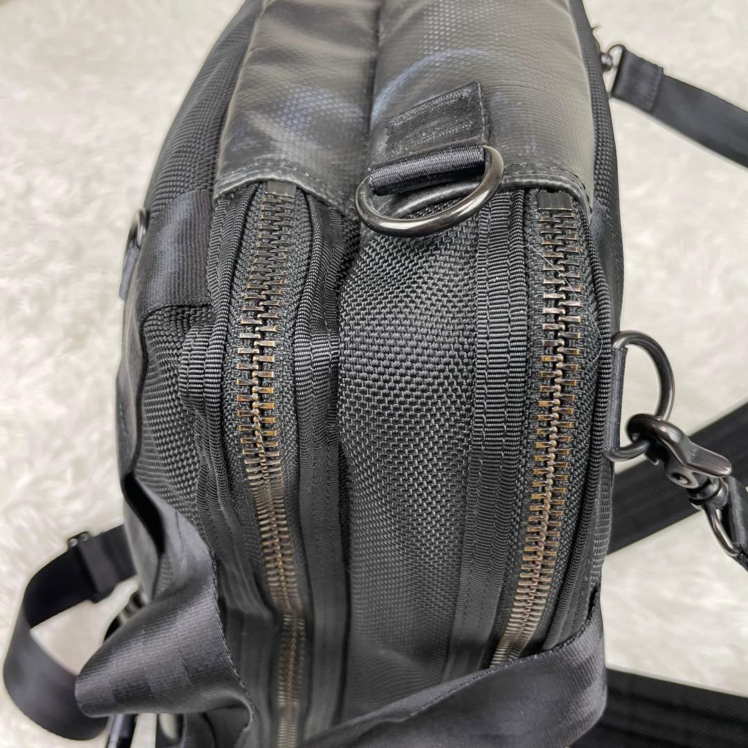 美品✨PORTER✨3WAY✨リュック✨ビジネスバッグ✨HEAT✨2層✨A4✨黒