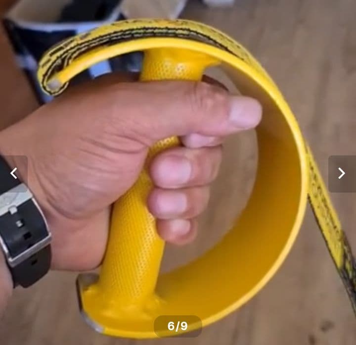 ローテーションハンドル(Dハンドル)アームレスリングの吊り手強化グッズ