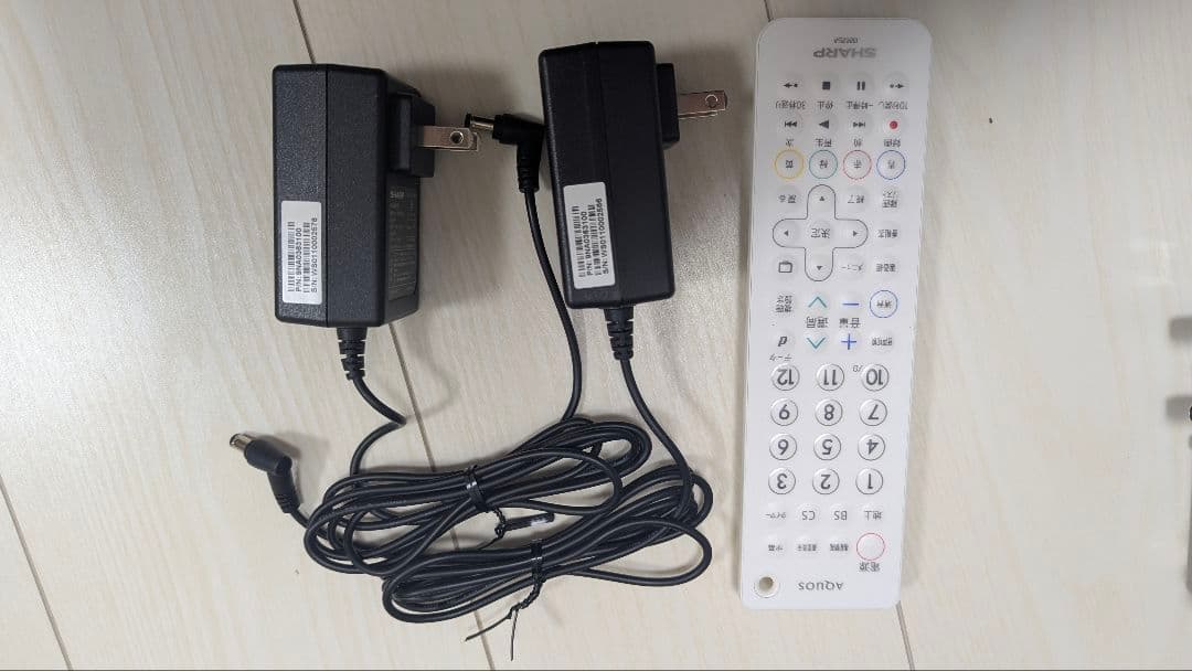 SHARP AQUOS 2T-C12AF ポータブルテレビ