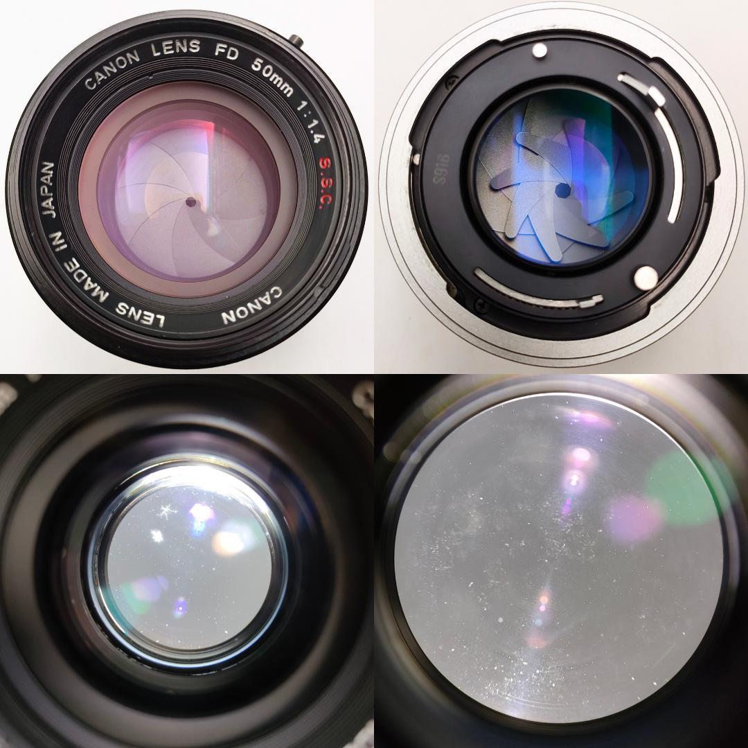 綺麗 Canon F-1 後期 FD 50mm F1.4 S.S.C.