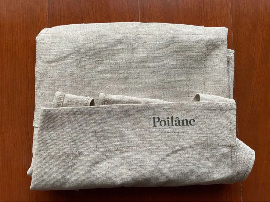 【日本未発売】POILANE ポワラーヌ リネンエプロン　麻　ユニセックス