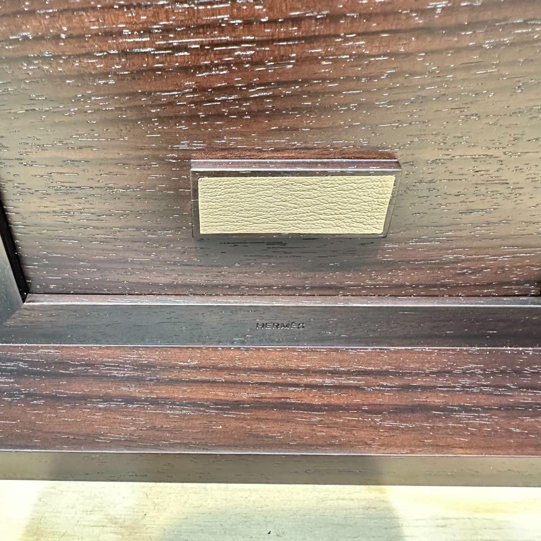 新品未使用エルメス　フォトフレーム　ベージュ　写真立て
