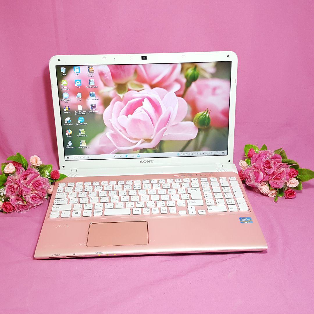 SONY/VAIO/新WIN11/Corei7/新品SSD512G/メモリ8G