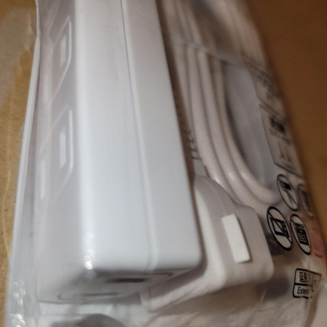 コード付タップ 3個口 2m