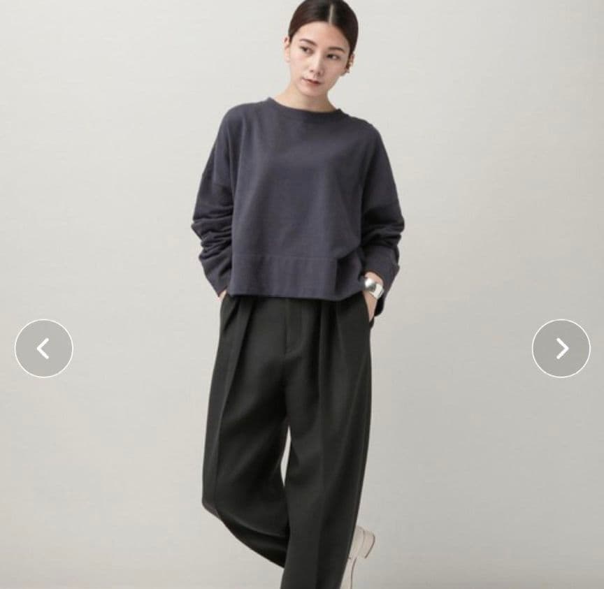 新品♥Curensology ＜＆RC＞オーガニックテリープルオーバー◆ネイビー