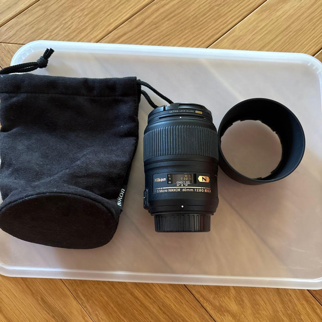 レンズ(ズーム) Nikon AF-S Micro NIKKOR 60mm f/2.8G ED