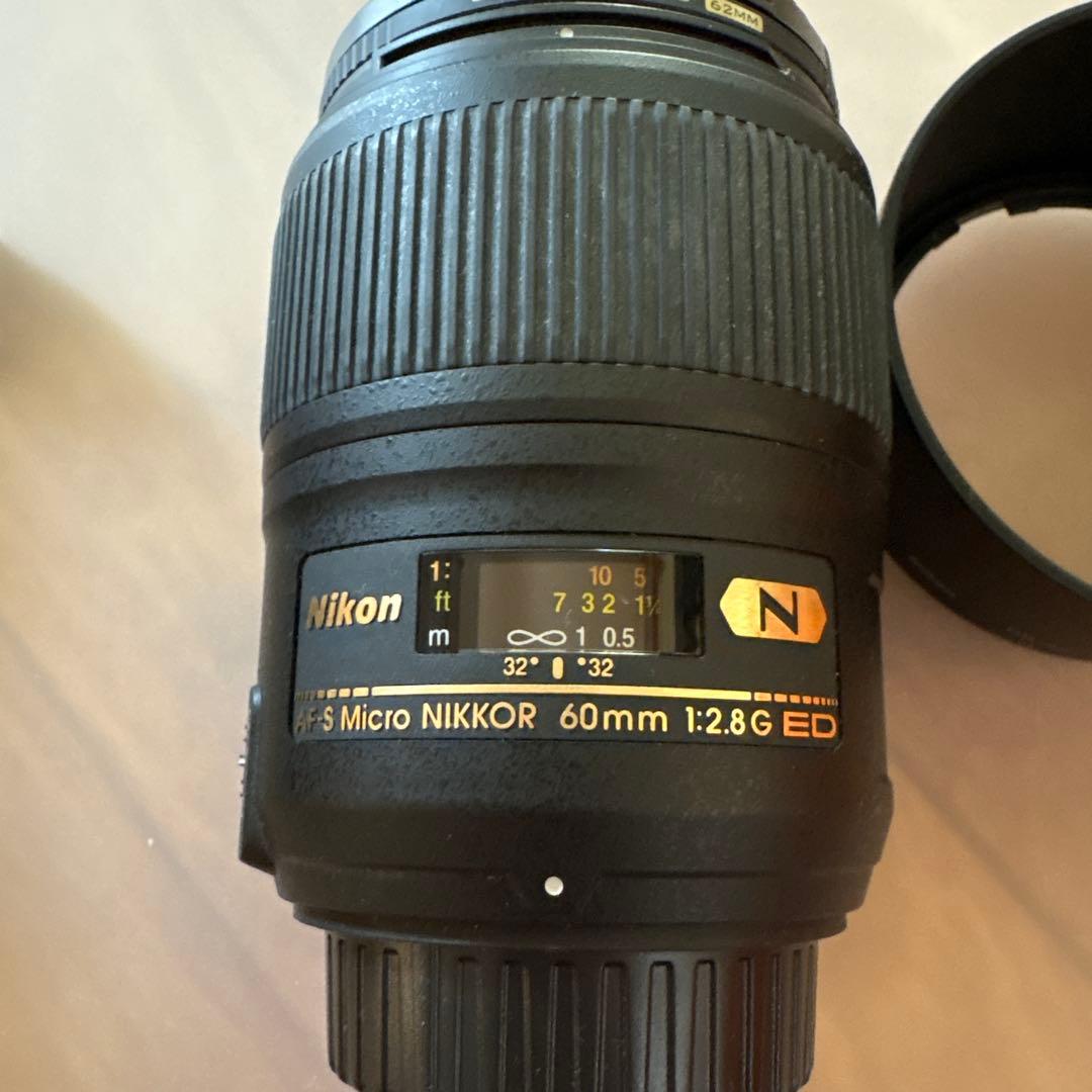 レンズ(ズーム) Nikon AF-S Micro NIKKOR 60mm f/2.8G ED