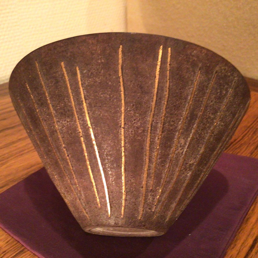 大室桃生さん　パート・ド・ヴェール　ガラスボウル　最高傑作