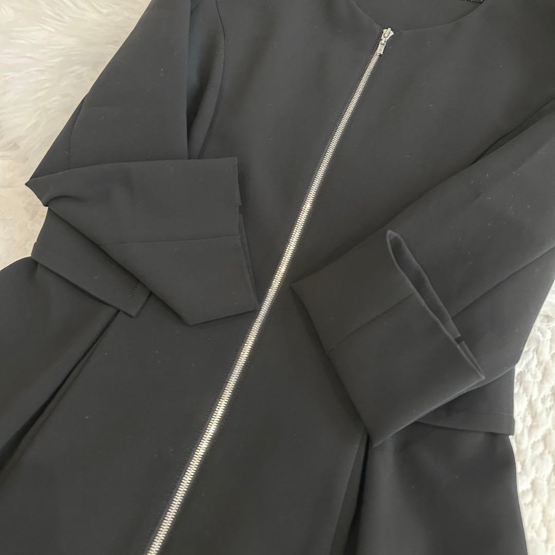 美品♡フォクシーニューヨーク　パトリシア　ジップアップ 2wayワンピース　40