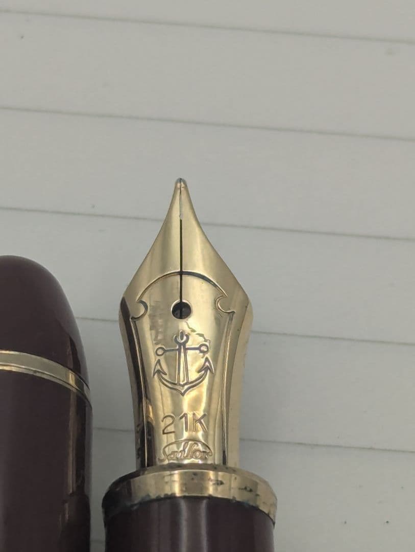 セーラー 万年筆 21K プロフィット21 ワインレッド