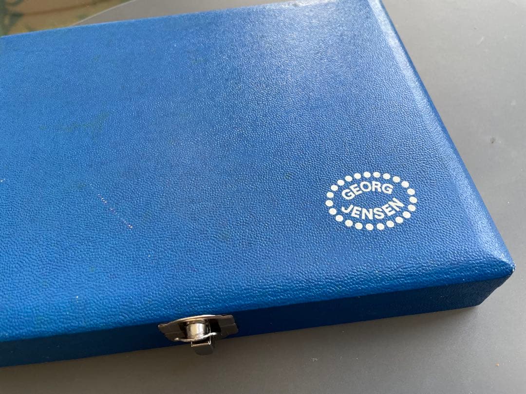 ジョージ・ジェンセンAcorn ティースプーンとデザートフォーク　3セット