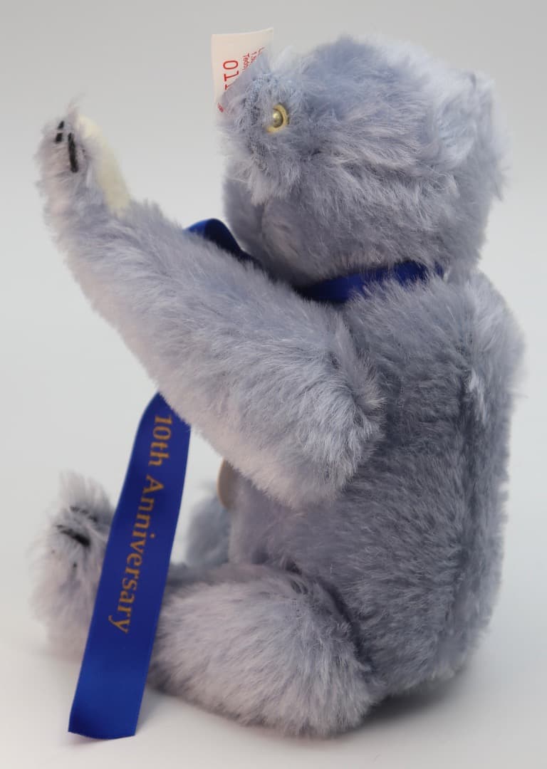 STEIFF-TAKARA シュタイフ-タカラ10周年記念タカラ 青いテディベア