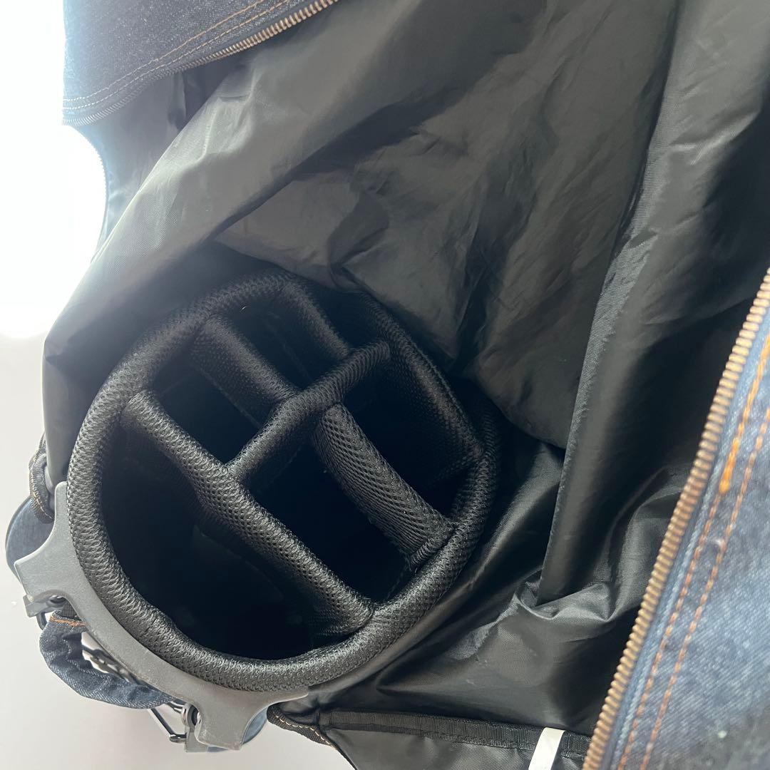 19golf ジュークゴルフ　キャディバッグ デニム　自立　スタンド