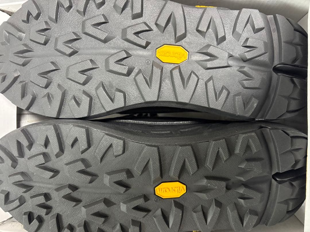 ボリュームVIBRAMソールリアルレザーモカシンスニーカー　42