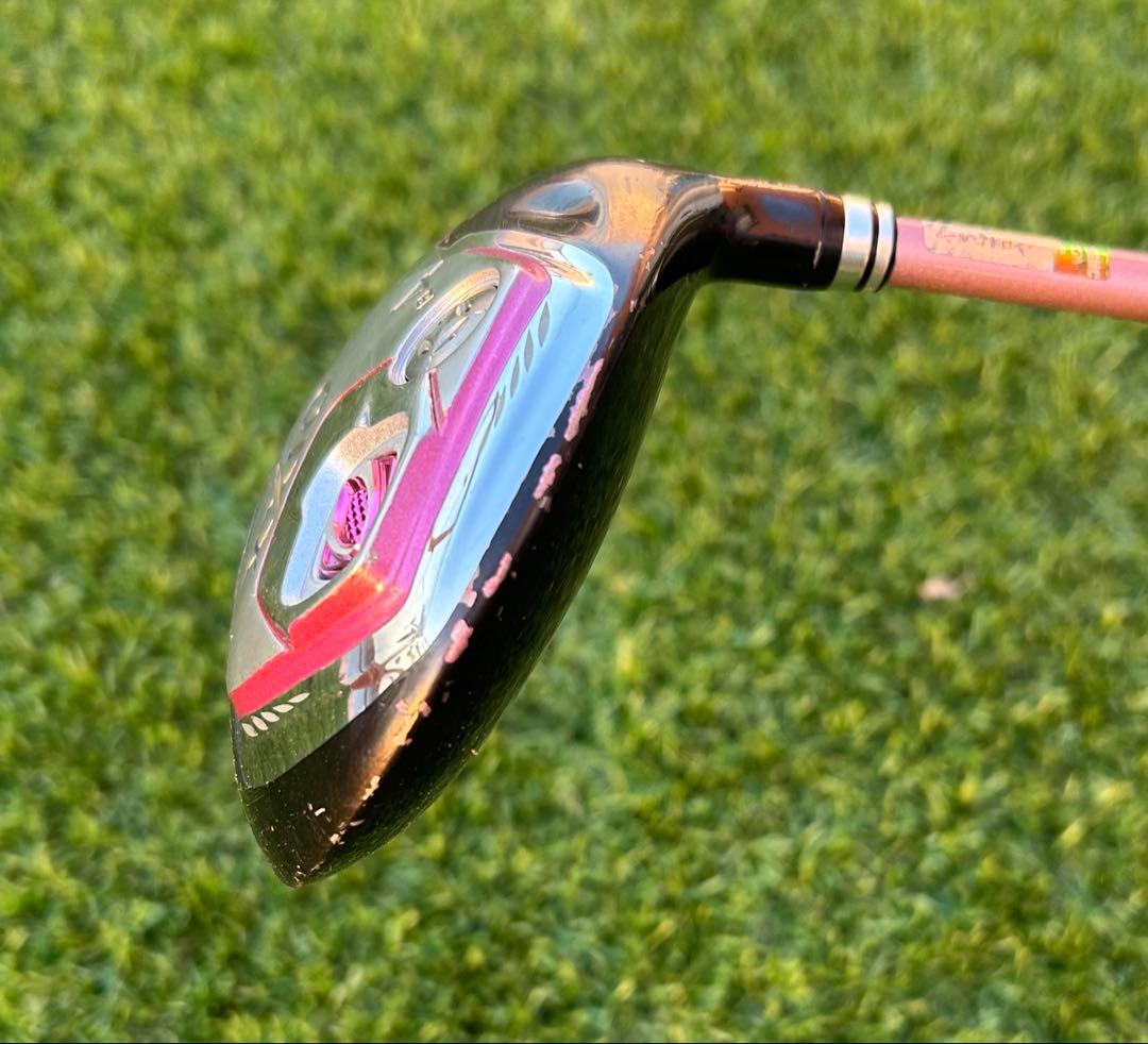 ゼクシオXXIO レディース4W ボルドー　おまけ付5アイアン