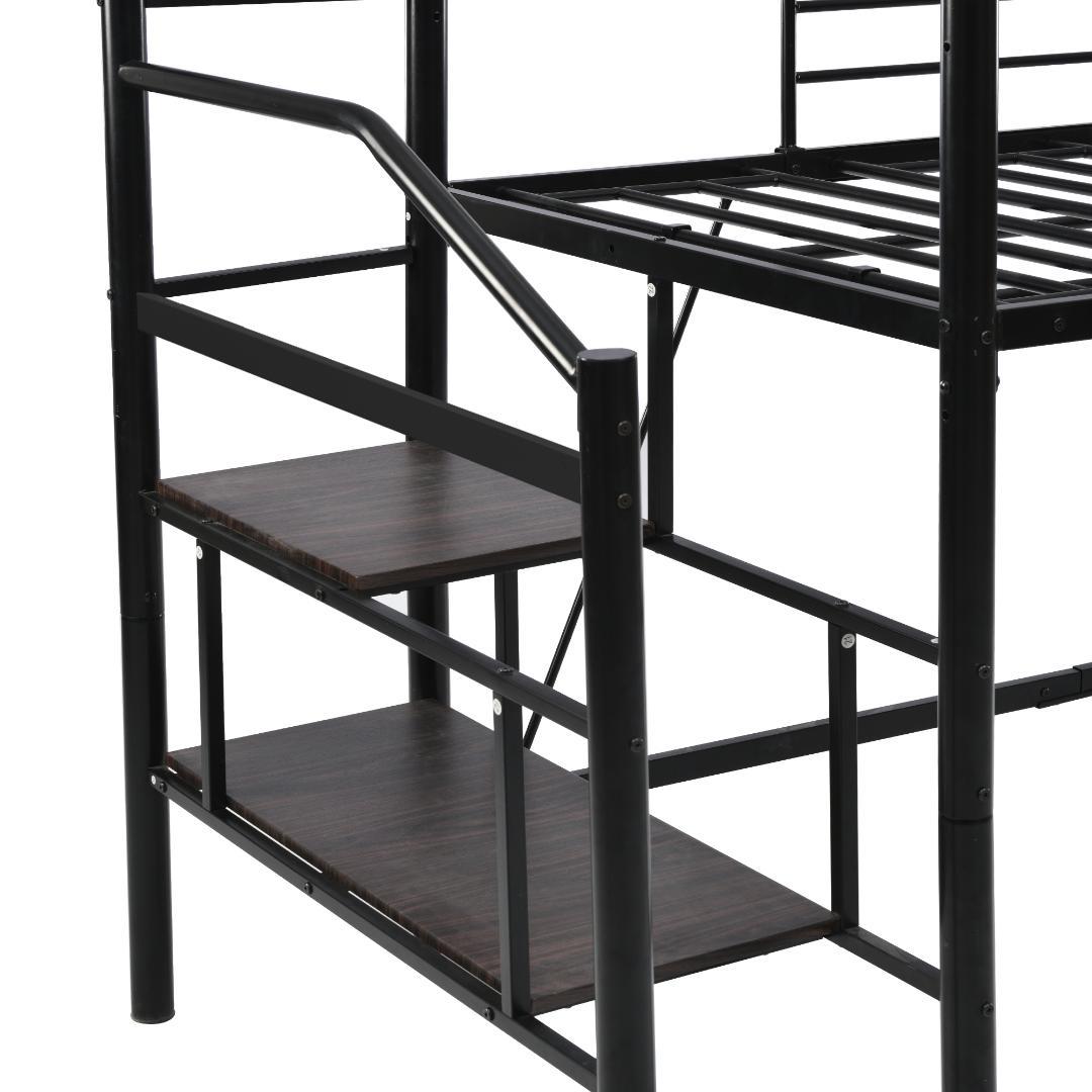 【パイプ床板・Sシングル】ロフトベッド パイプベッド シングル 耐荷重150kg