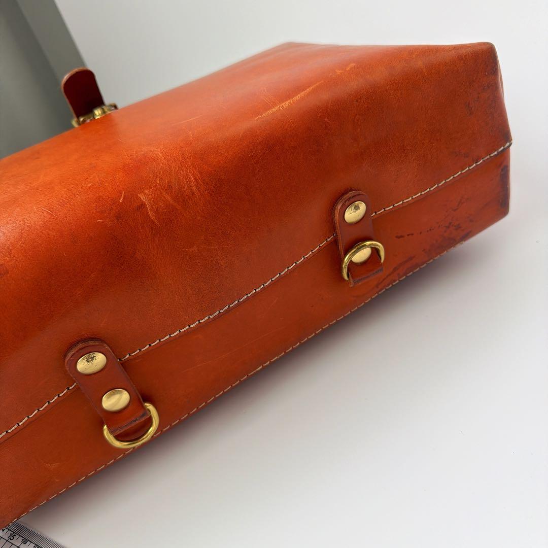 HERZ ソフトダレスバッグ ビジネスバッグ キャメル ブラウン