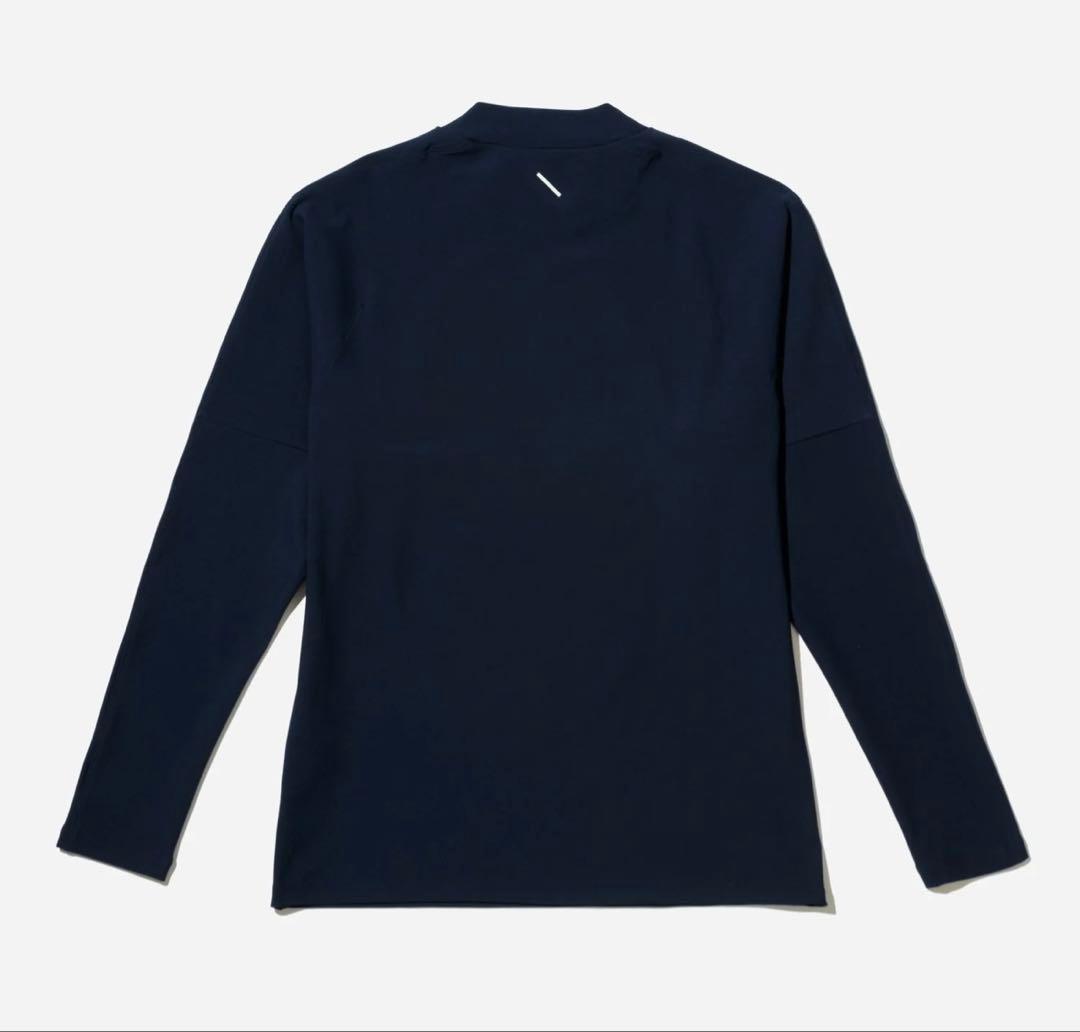 Saturdays ネイビー モックシャツ　S