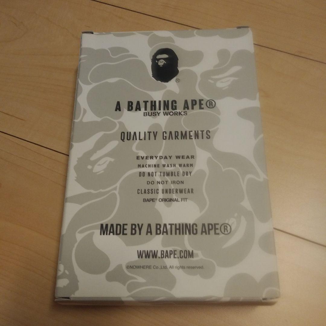 ★A BATHING APE★ 新品・未使用 Mサイズ ピンク ボクサーパンツ