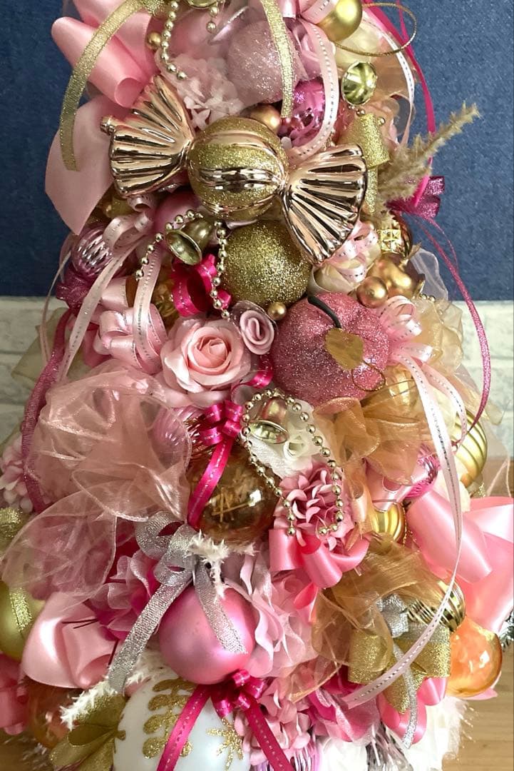 ピンククリスマスツリー！55センチ❣️ミッチー❣️