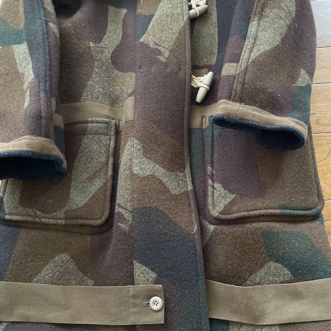 Nigel Cabourn リバーシブルダッフルコート 迷彩×ネイビー 46